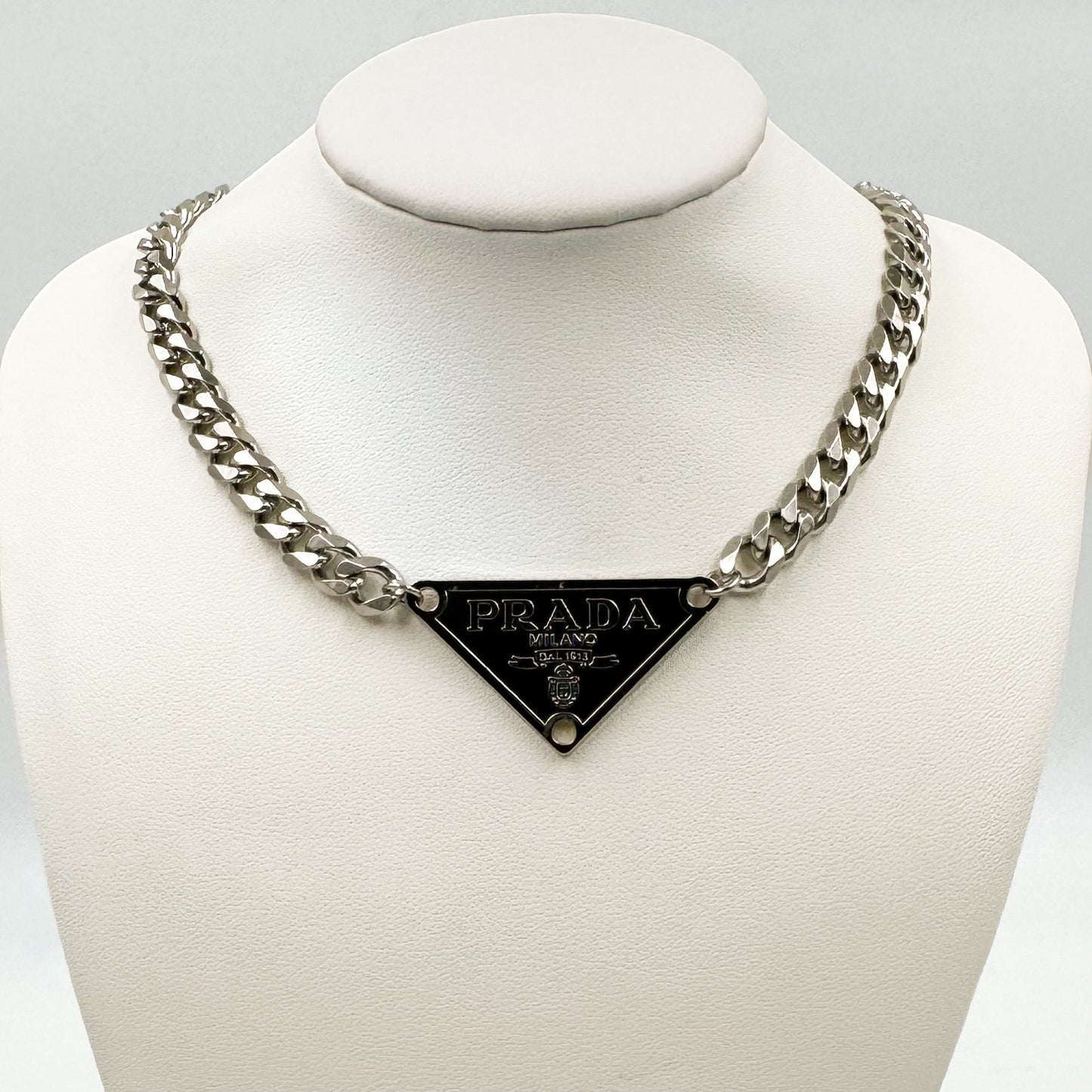 Collier Upcyclé Milano argent