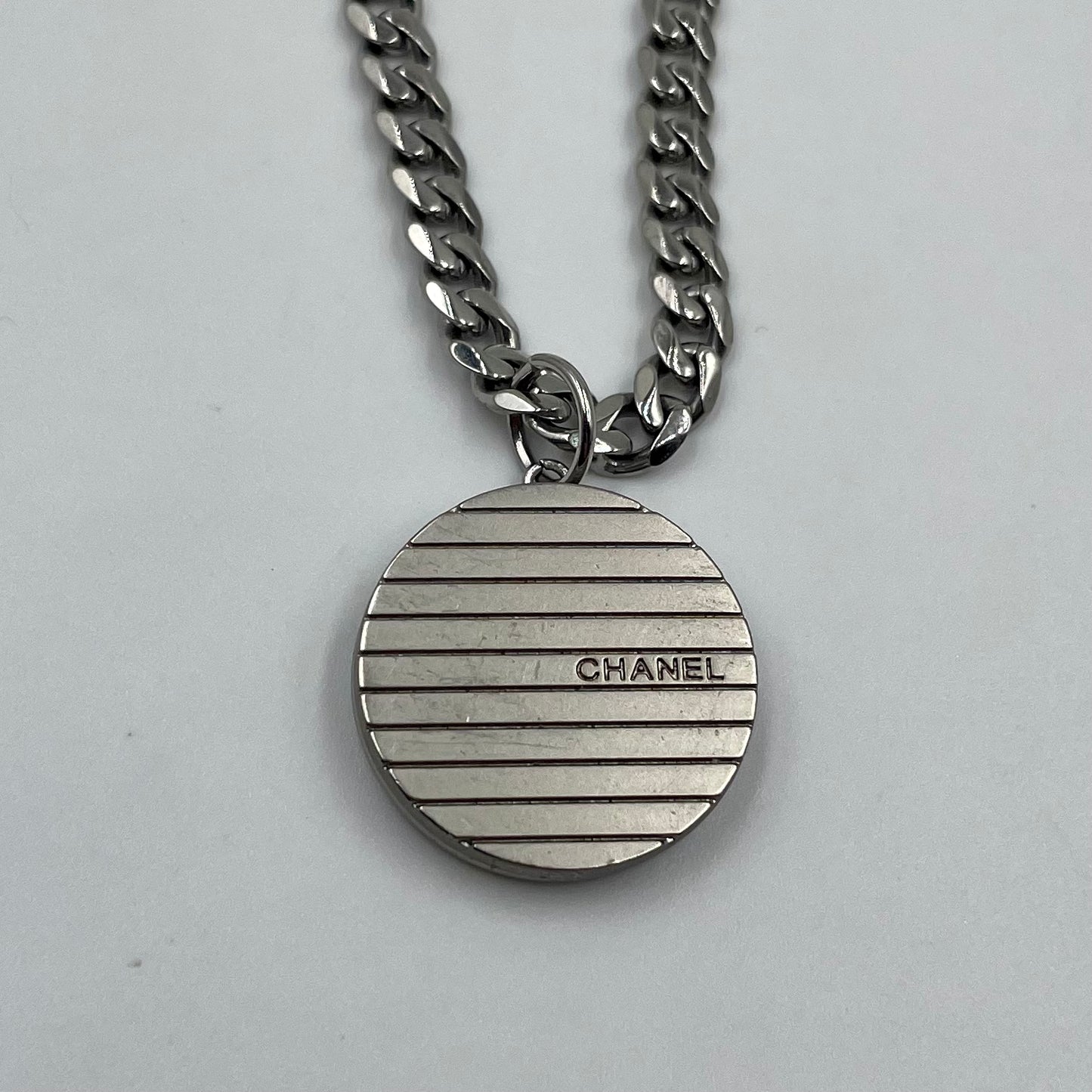 Collier Upcyclé Rayé